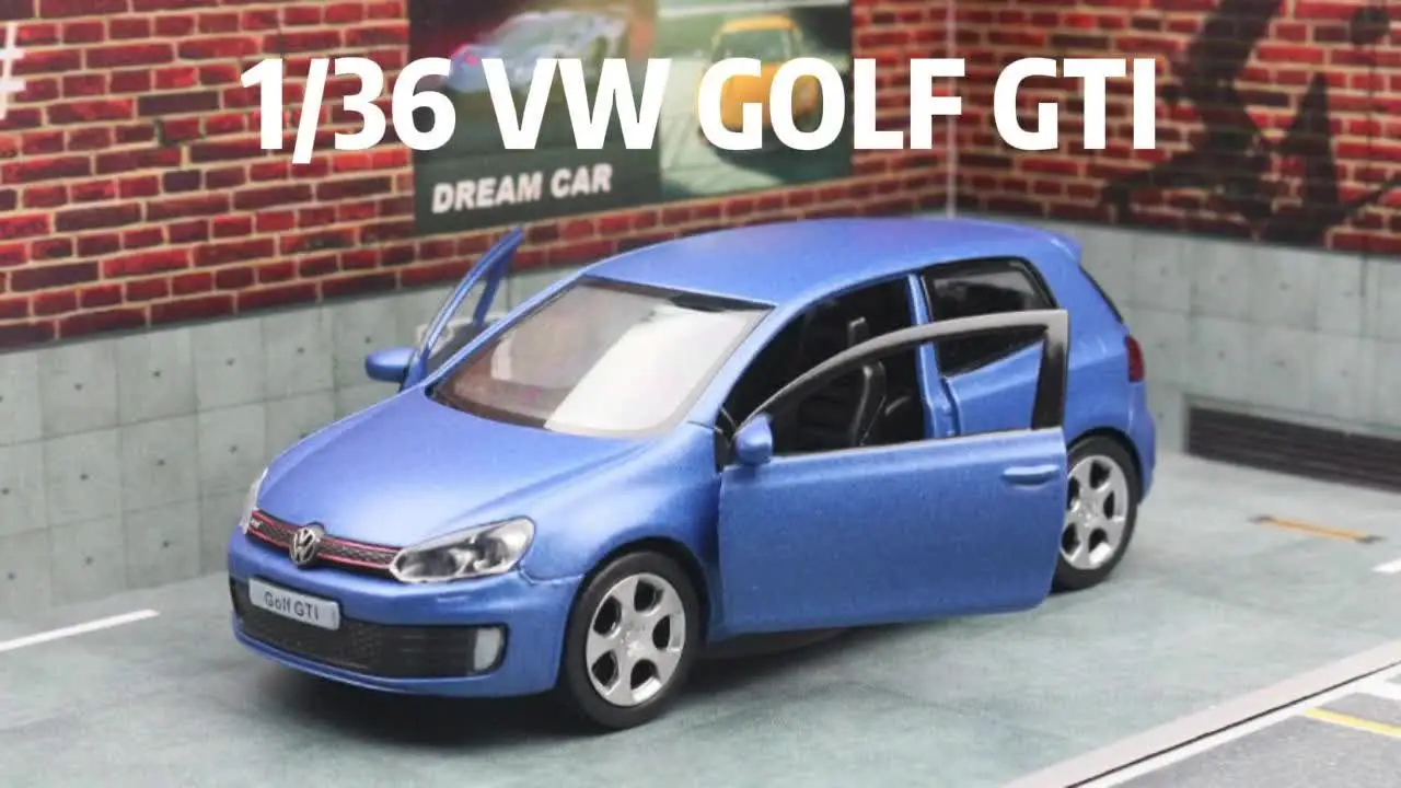 1/36 フォルクスワーゲン ゴルフ GTI RMZ シティおもちゃの車