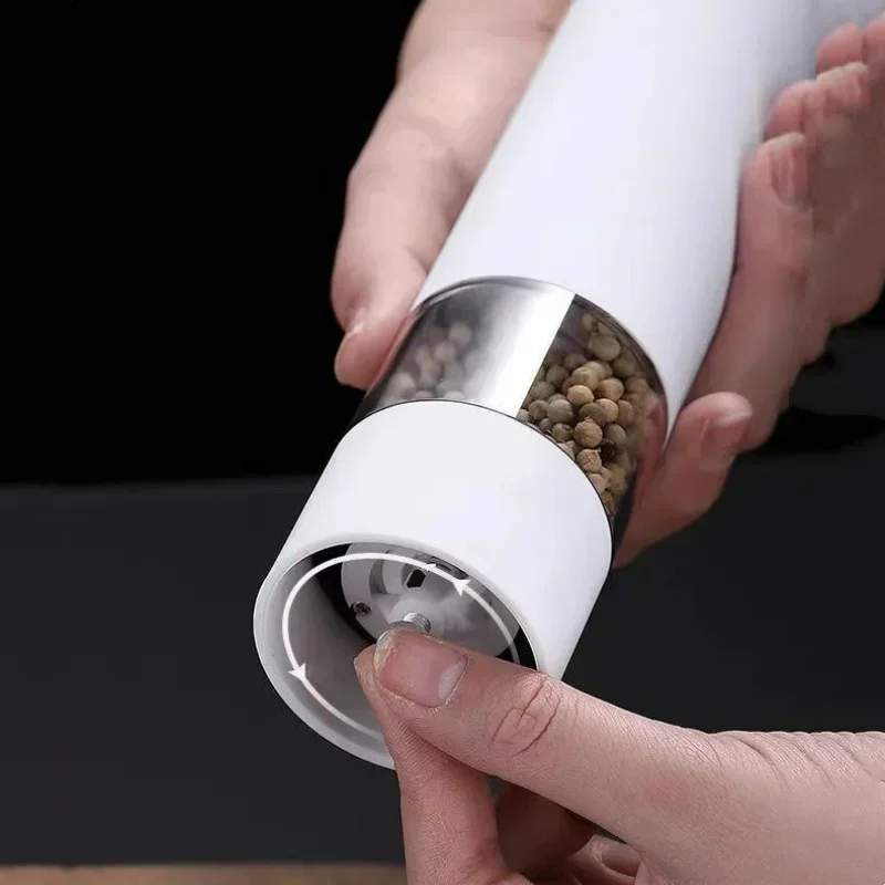 1Pcs Multi Functional Pepper Grinder Electric Sichuan Pepper Grinding Kitchen Black Sea Salt Food Grinding Kitchen Tools