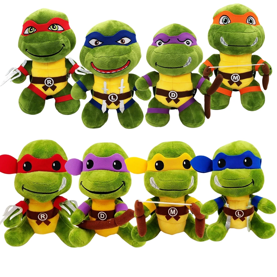 Teenage Mutant Ninja Turtles Plush Doll Toy Kids Cartoon Donatello Mikey  Raffaele Leonardo Figure Stuffed Toys For Children Gift - AliExpress