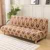 sofa bed cover folding sofa covers spandex stretch elastic material double seat cover slipcovers for living room geometric print 6