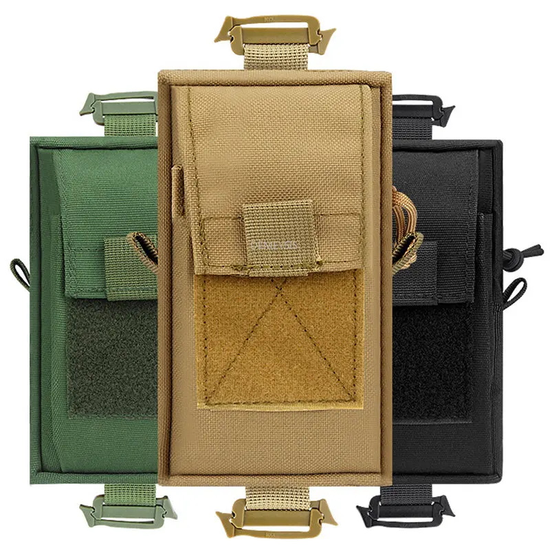 

Military EDC Tool Bag Phone Pouch Portable Outdoor Hiking Climbing Hunting Shoulder Strap Pack Tactical Molle Pouch Waist Bag