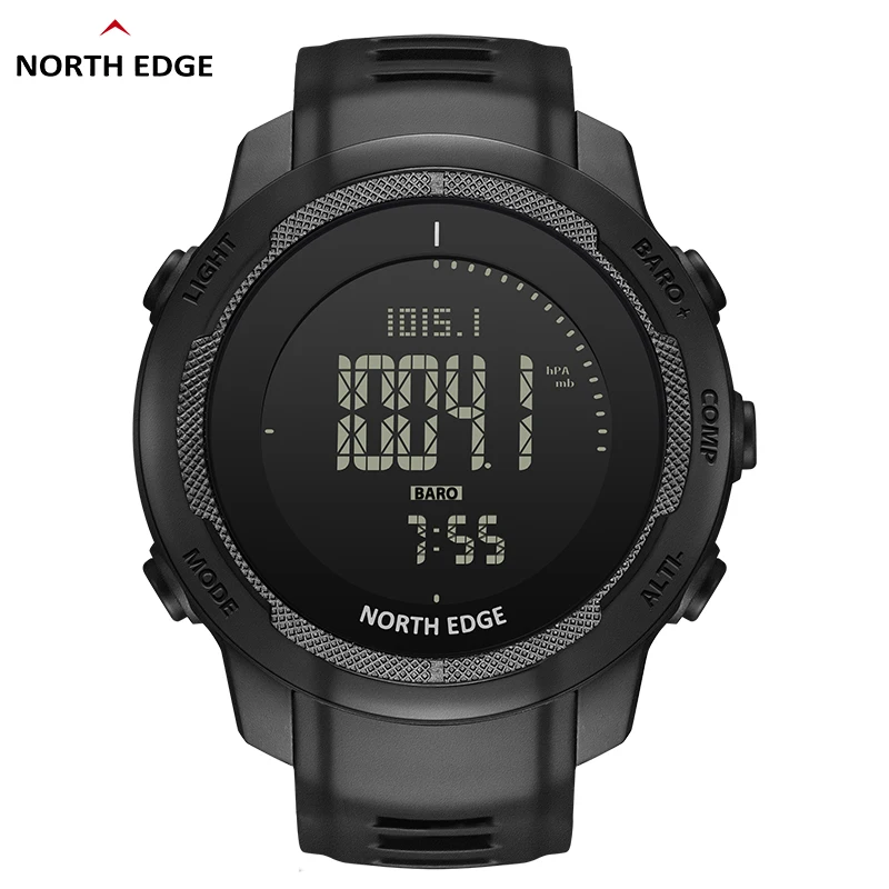 

NORTH EDGE VERTICO Outdoor Men Watch Sport Digital Watch For Man Sports Running Swimming WR50M Watch Altimeter Barometer Compass