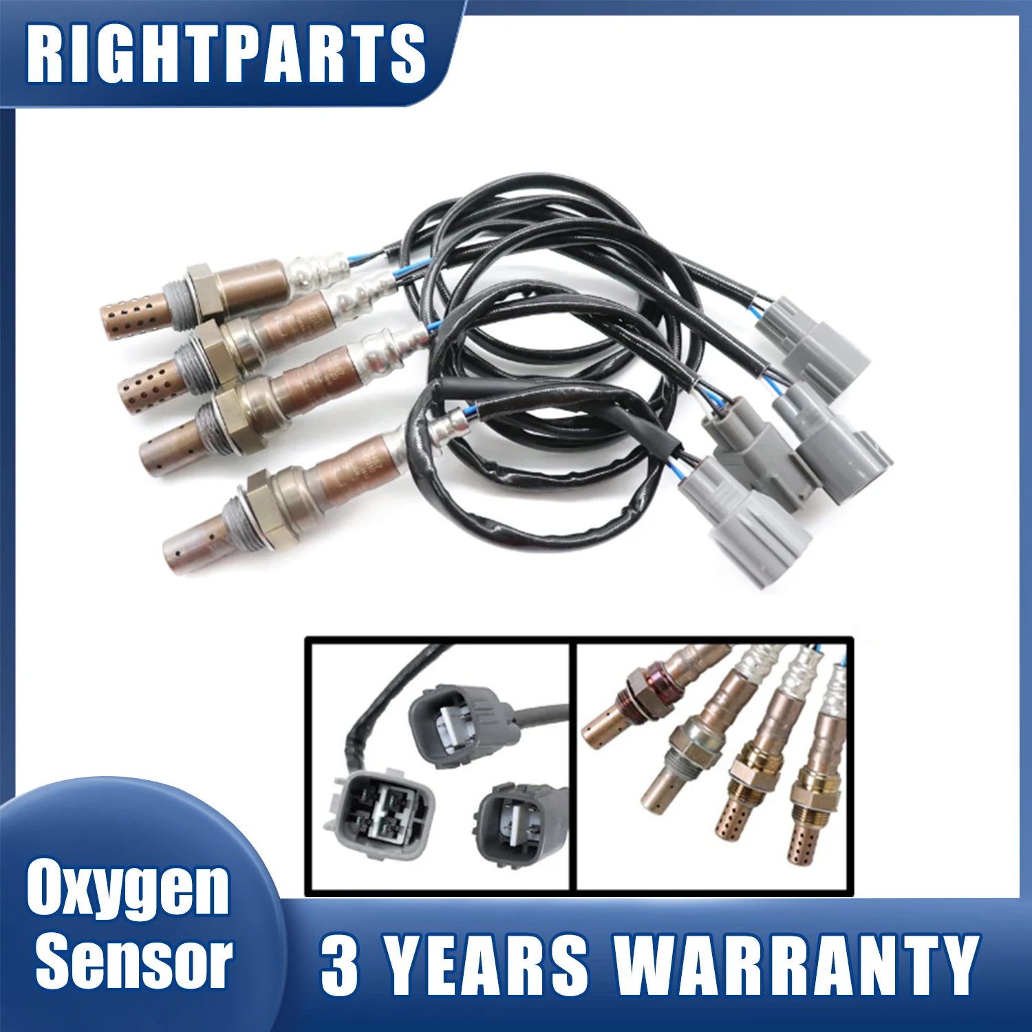Upstream+Downstream Lambda O2 Oxygen Sensor 89465-42090 89465-42100 For Toyota Rav4 2.0L 2001 2002 2003 89467-42010 89467-42020
