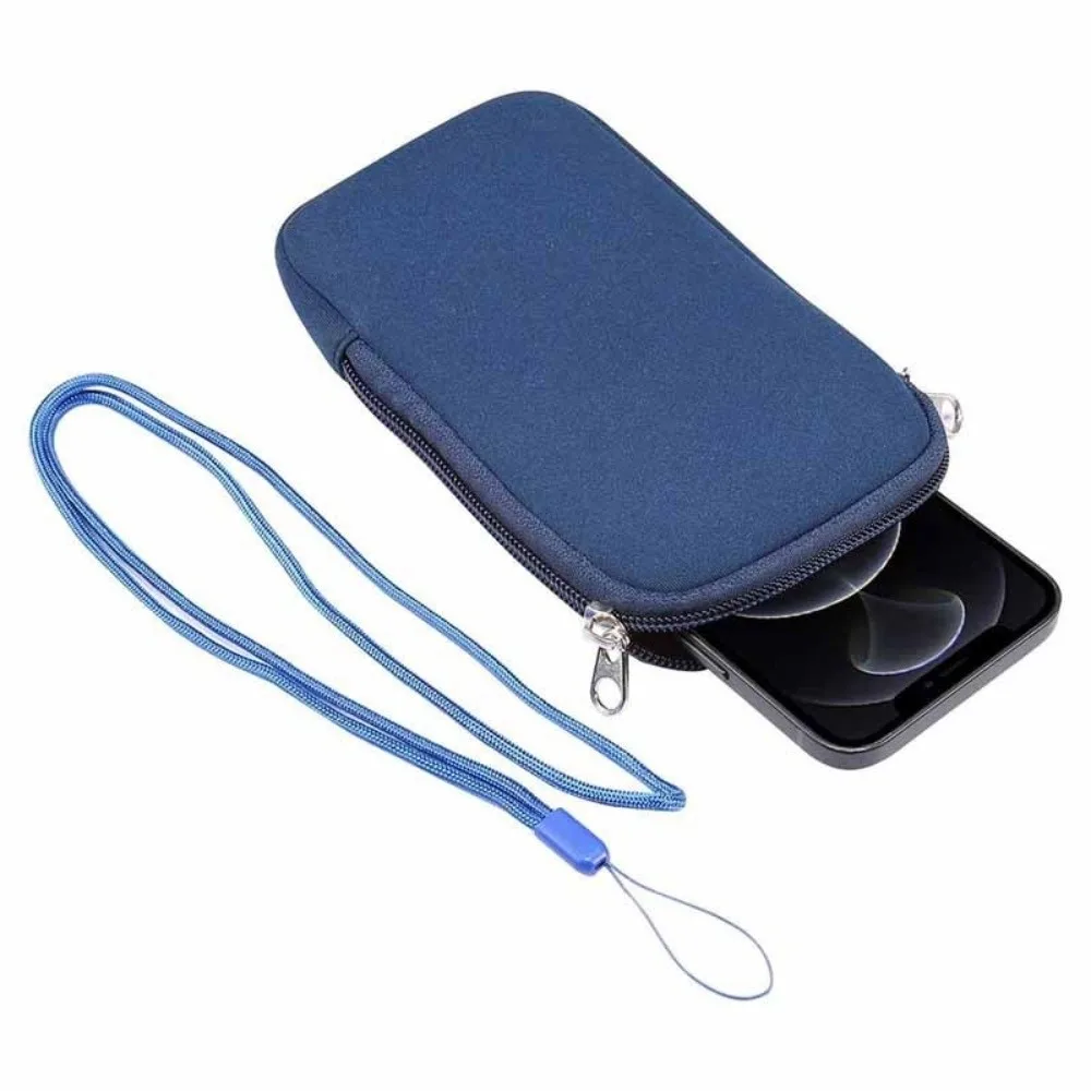 Compact Shockproof Neoprene Phone Storage Pouch