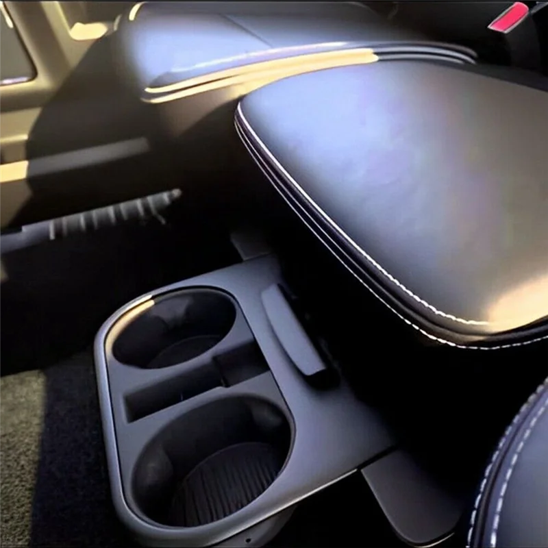 1개 자동차 센터 컵 홀더 앞좌석 아래 플라스틱 HC3Z-2813562-AB 15-20년식 포드 F150 슈퍼 듀티용