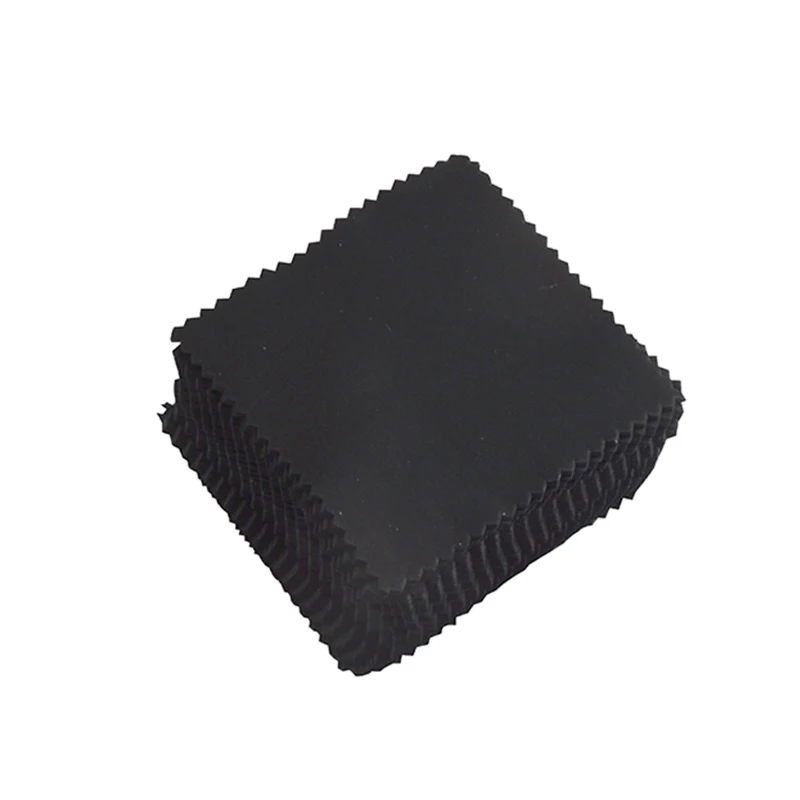 100pcs 8x8cm 블랙 화이트 렌즈 옷 안경 청소 천 마이크로 화이버 전화 안경 액세서리 안경 청소 천