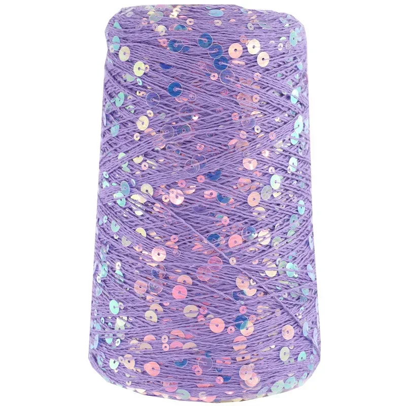 Siyue Ukraine cross-border hot-selling pure cotton sequin thread DIY hand-woven fantasy size bead thread wool ball 2
