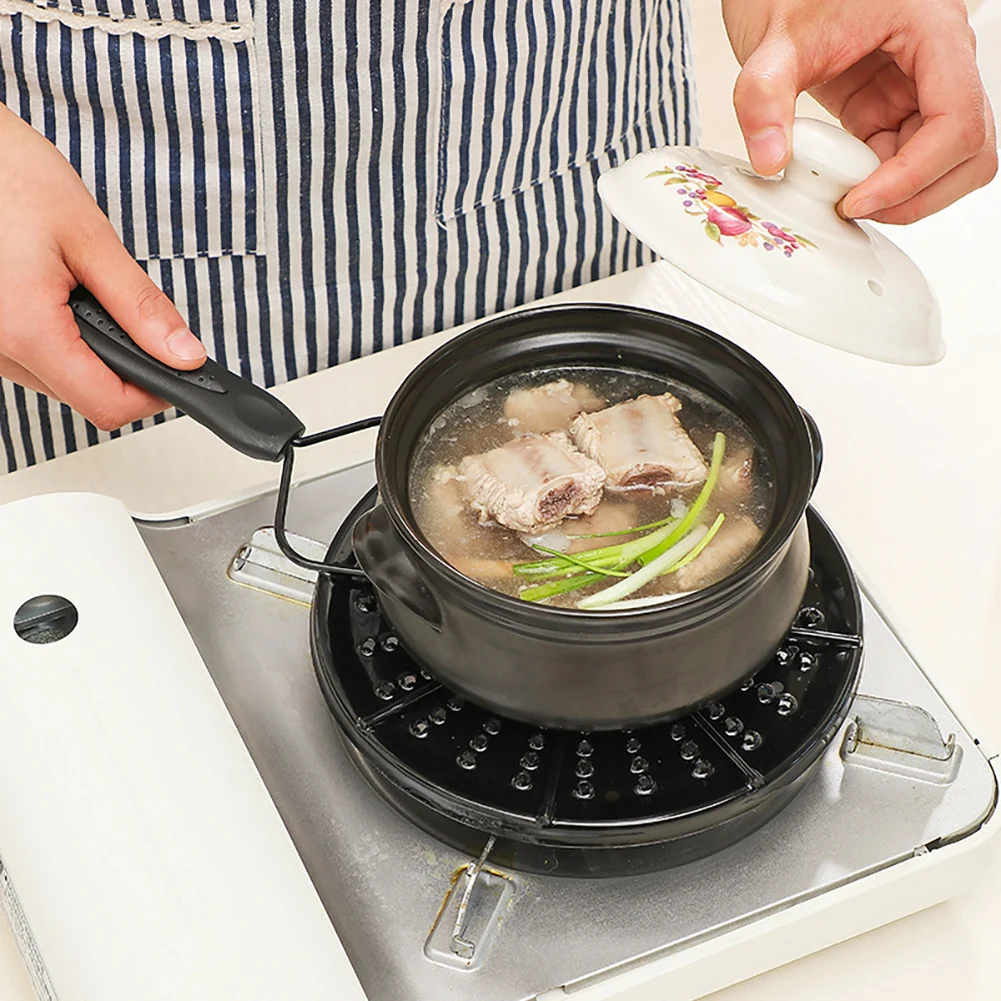 Description Picture 5 of itemGas Stove Stovetop Heat Conduction Plate Stove Diffuser Thawing Tray Fast Defrosting Tray Energy-Saving Pot Protection