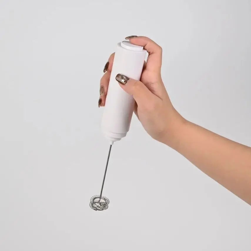 1 electric coffee frother, milk frother, AA size rechargeable electric kitchen mixer, egg beater, cream maker, blender 3