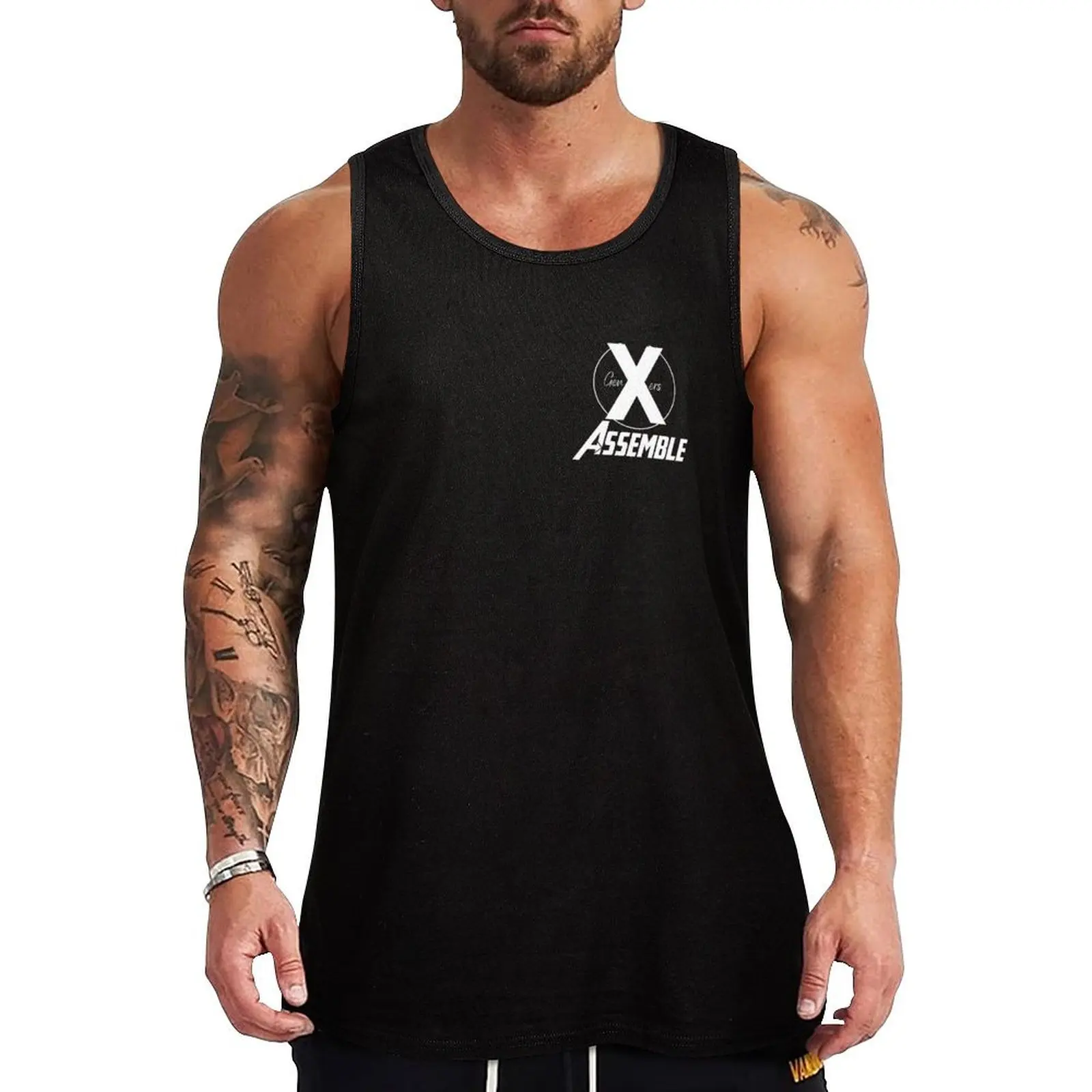 

GenXers Assemble Tank Top Top Men gym sportswear Sleeveless men Man sleeveless shirt