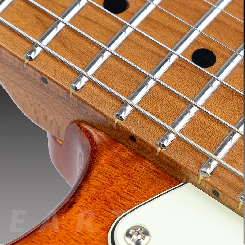 EART Electric Guitars NK-C3 Standard ALV HSS Set Pickups Stainless