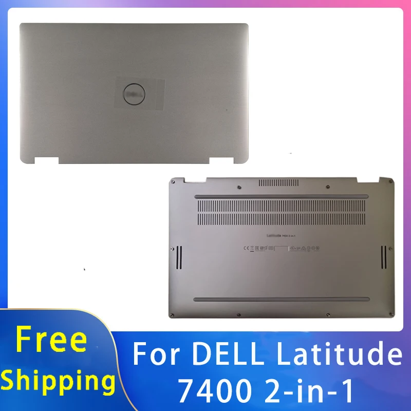 

New Original For Dell Latitude 7400 2-in-1 Shell Replacemen Laptop Accessories Lcd Back Cover/Bottom Grey 03VVPM 08K0HJ