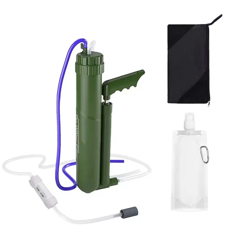 

Portable Water Purifier Field Water Purification Filter Hand Pressure Uf Pressure Pump Type Ro Filter Water Purifier