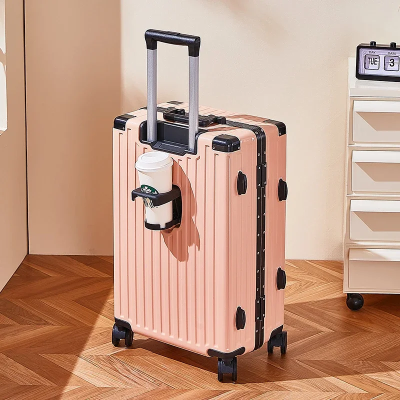 

Чемодан на колесиках с алюминиевой рамой 20/24/28 дюймов