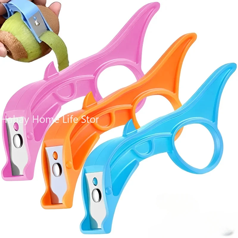 ผักผลไม้ Peel Peeler มีด Apple Kiwi Potato Peelers เครื่องตัดส้มสแตนเลสแบบพกพาคู่มือครัว Peeling เครื่องมือ 1