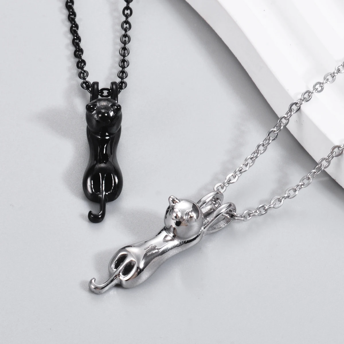 Black Cat Memorial Necklace 6