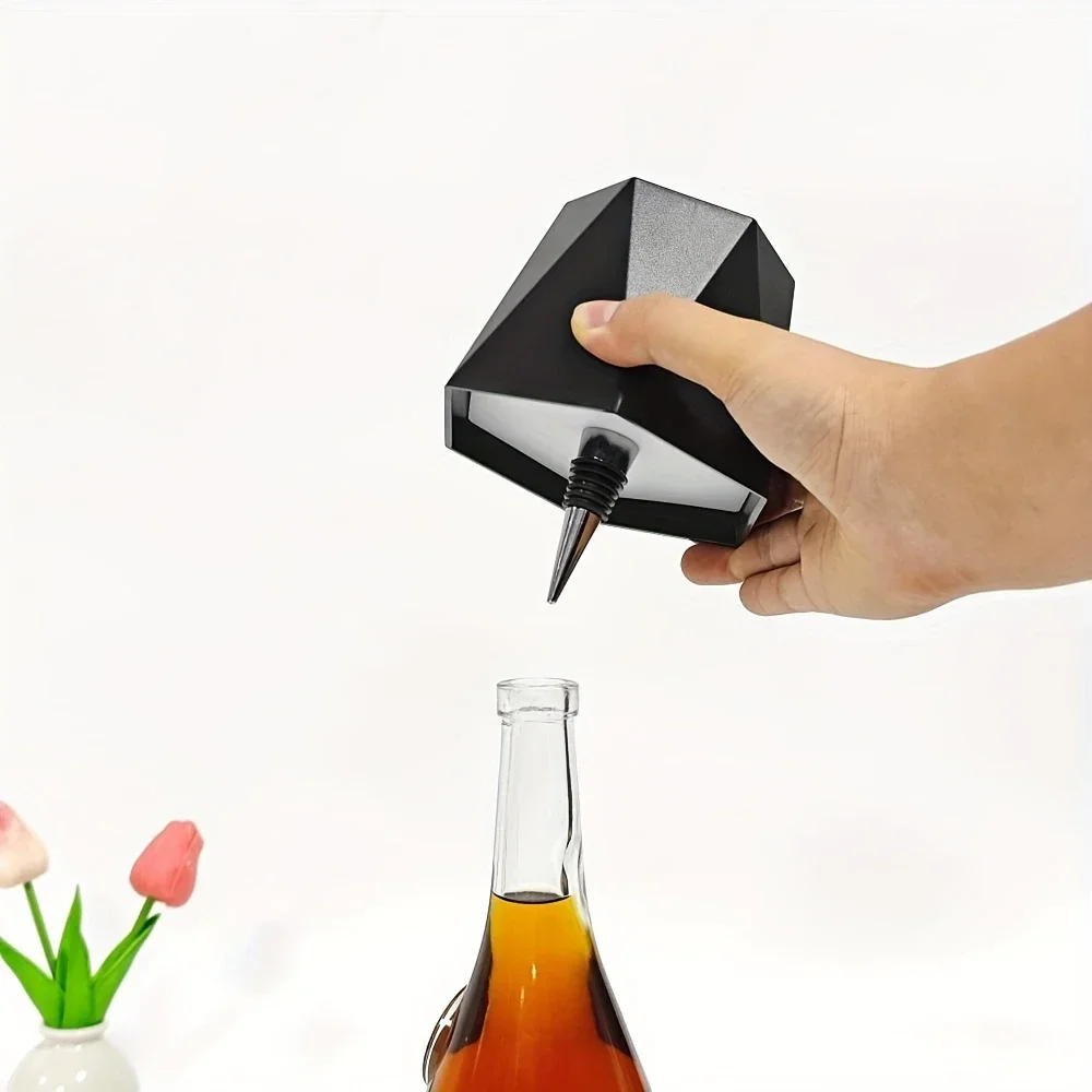 Wireless Wine Bottle Lamp Type-C Touch Control 3 Colors and Stepless Dimming LED Desk Light For Bar Cafe Atmosphere Night Light