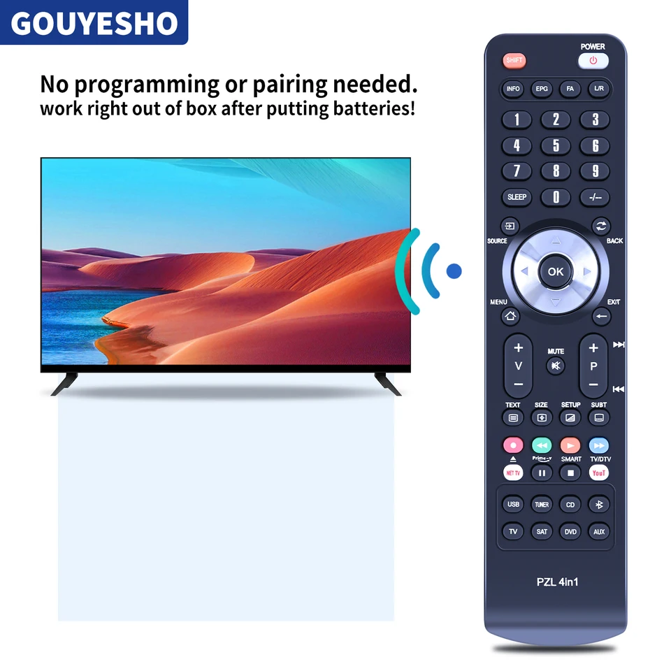 VINABTY RM-ADU050 Fernbedienung für Sony AV RMADU050 DAV-SZ1000W HBD