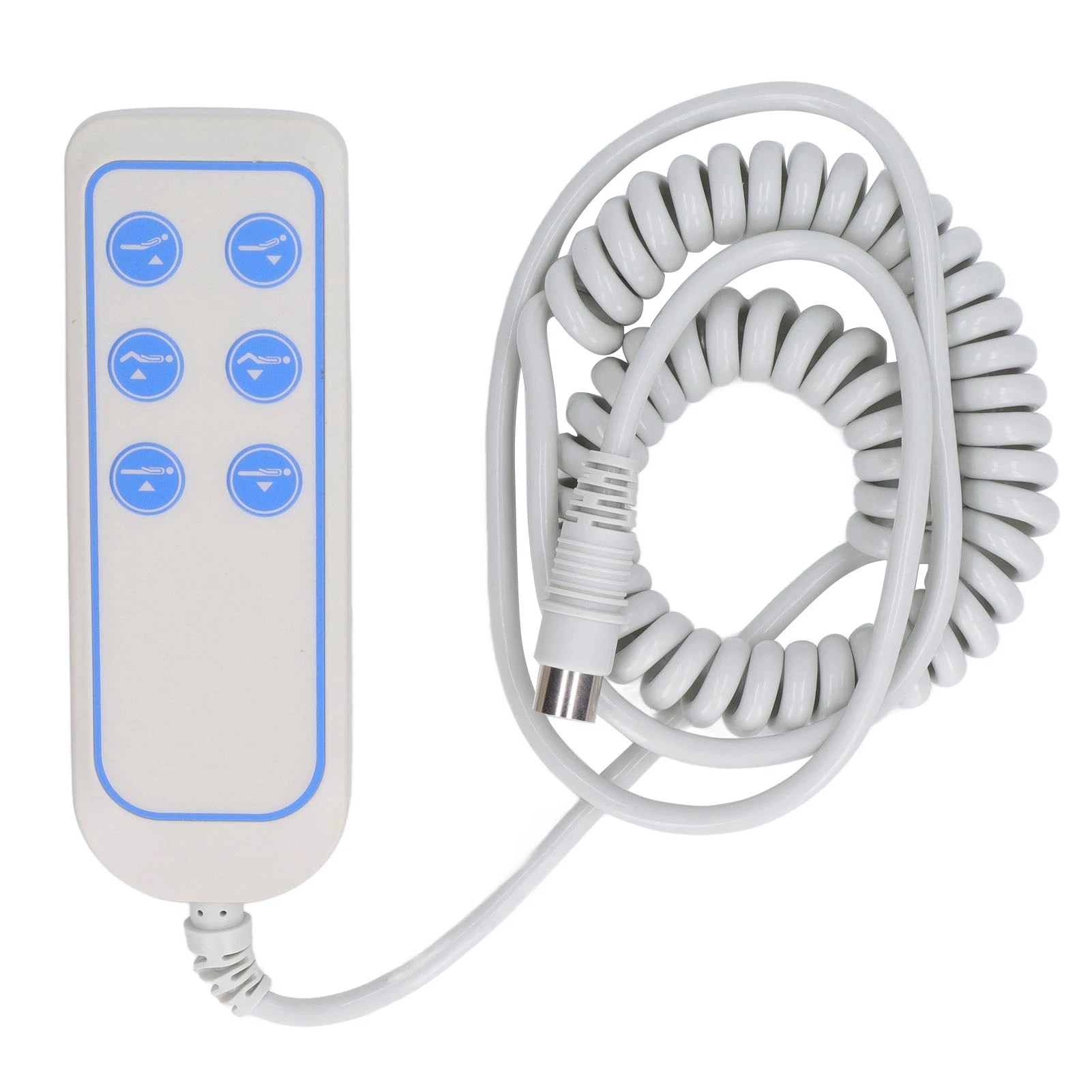 Bed Remote Control Lifting Bed Controller Electric PVC IP66 Wear Resistant Chair Hand Control for Hospital (8 Pin)
