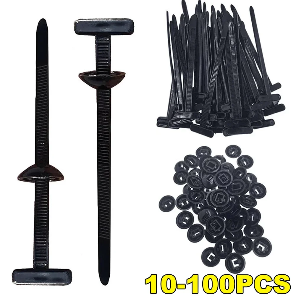 Nylon Universal Cable Tie Buckle Multipurpose Plastic Cable Ties Tool Heavy Duty Self Locking Nylon Zip Ties Car Daily Repair