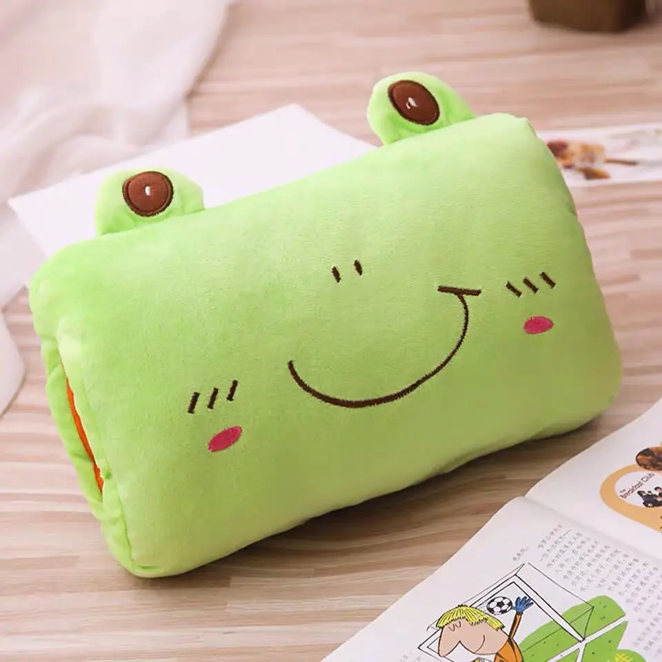 Children's Plush Pillows Hand Warmers Gloves Nap Pillows Cushions Creative Children's Day Gifts Cat