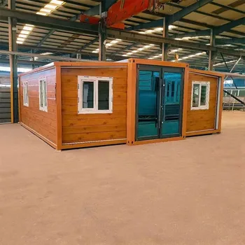 Villa prefabbricata espandibile pieghevole da 2-5 camere da letto per casa prefabbricata portatile pronta da 20 piedi 40 piedi per uso domestico 1