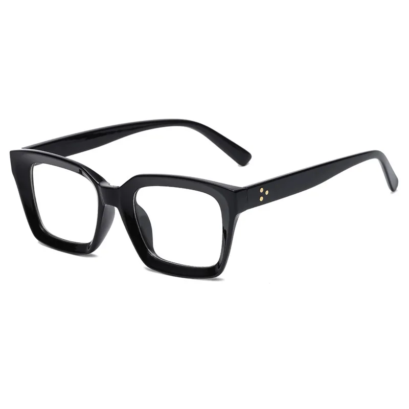 Montatura Occhiali GQUEEN Vintage Quadrata - Unisex, Grandi, Protezione UV400, Con Custodia