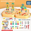 223/293Pieces Tool Toys for Kids Pretend Play Toy Role Play Games Children 3D Toolbox Screw Puzzle Toy Assembly Educational Toy 1
