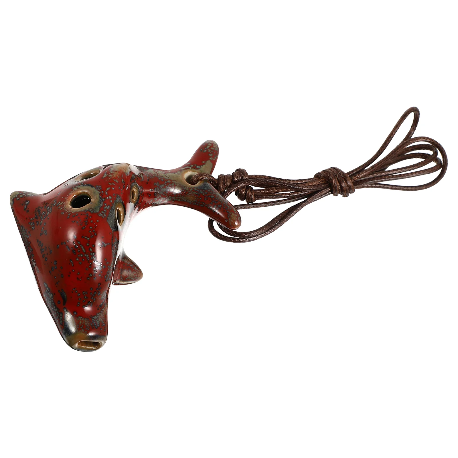 

Ocarina Beginner Wind Instrument Children Practice 6-hole Creative Medium Dolphin Shaped
