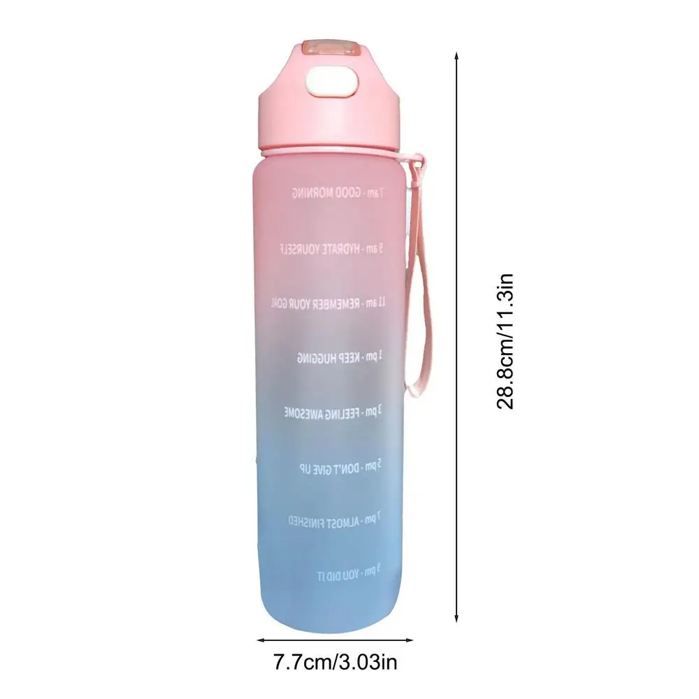Sports Water Bottle With Handle 1Liter