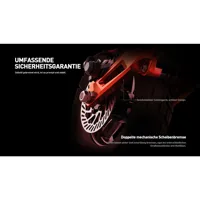 Trottinette électrique pour adultes JOYOR T6E PRO (ABE) 48V26AH avec clignotants avant et arrière, pneus de 10 pouces, homologuée pour la route allemande 5
