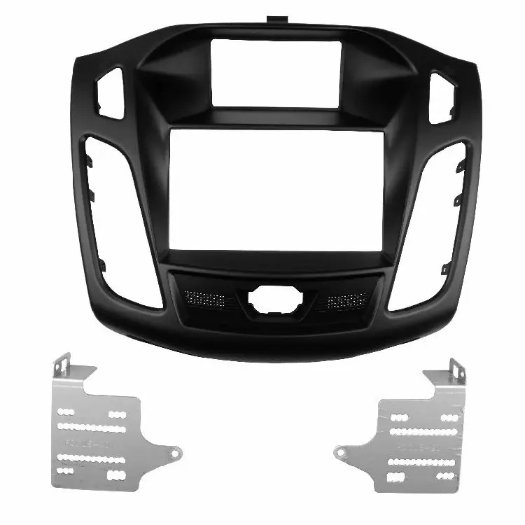 For FORD Focus III C-Max  2011 up Radio Stereo Panel Fascia C Max Face Plate Dash Install Mounting Trim Kit CD DVD Adapter Facia