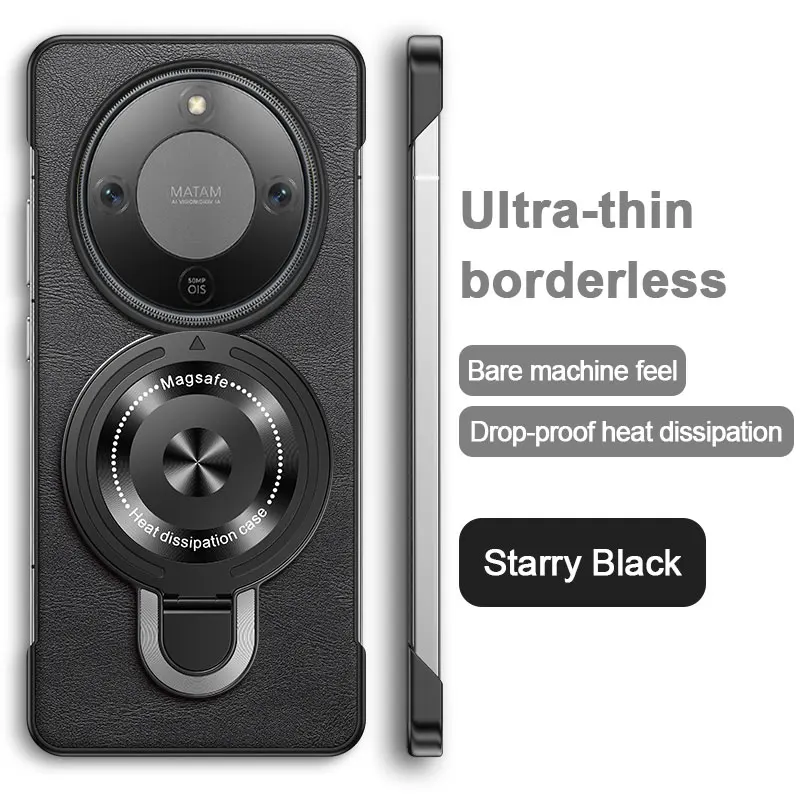 حافظة لهاتف Honor X9D حامل مغناطيسي بدون إطار من ج...