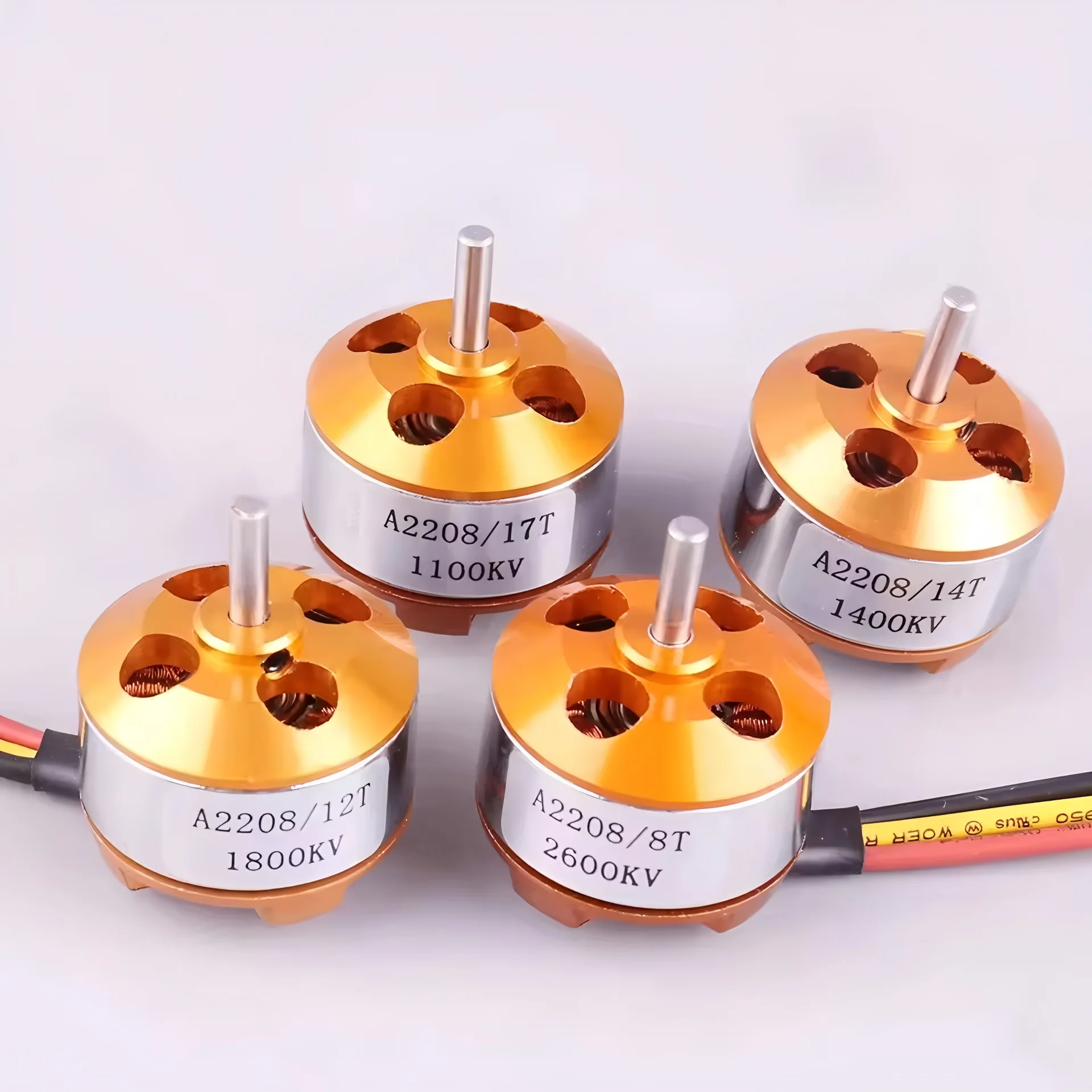 Moteur Brushless 2208 1400kv/2600kv pour Drone FPV Quadcopter