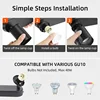 GU10 Spot Led Track Light Fixture 110V 220V Ceiling Spot Lighting for Home Decor Kitchen Bedroom Spotlight led Ceiling Light 6