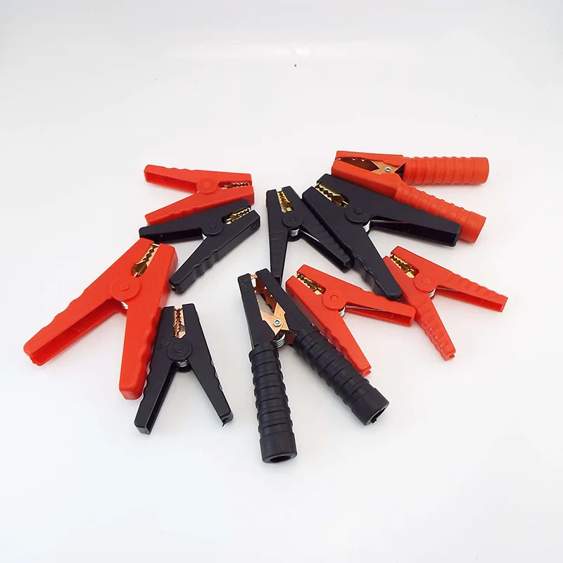 Heavy Duty Copper Alligator Clips Terminal Electrical Battery Crocodile Clamp Test Connector For Jumper Cables Boost 100A 300A