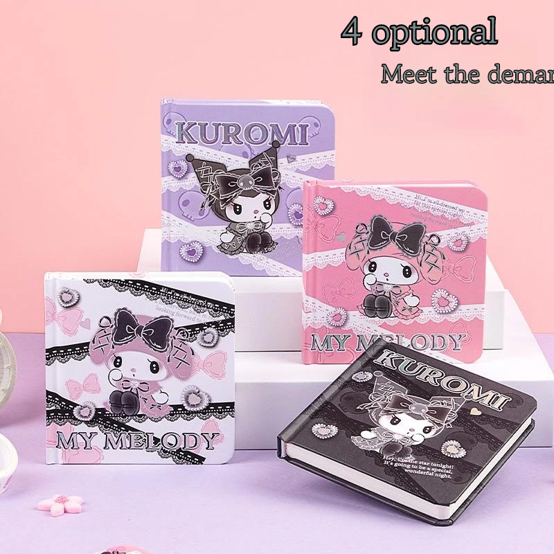 

Genuine Sanrio Portable Notebook Pocket Notepad Mini Square Notebook Student Diary Kumi High Appearance Level Notebook