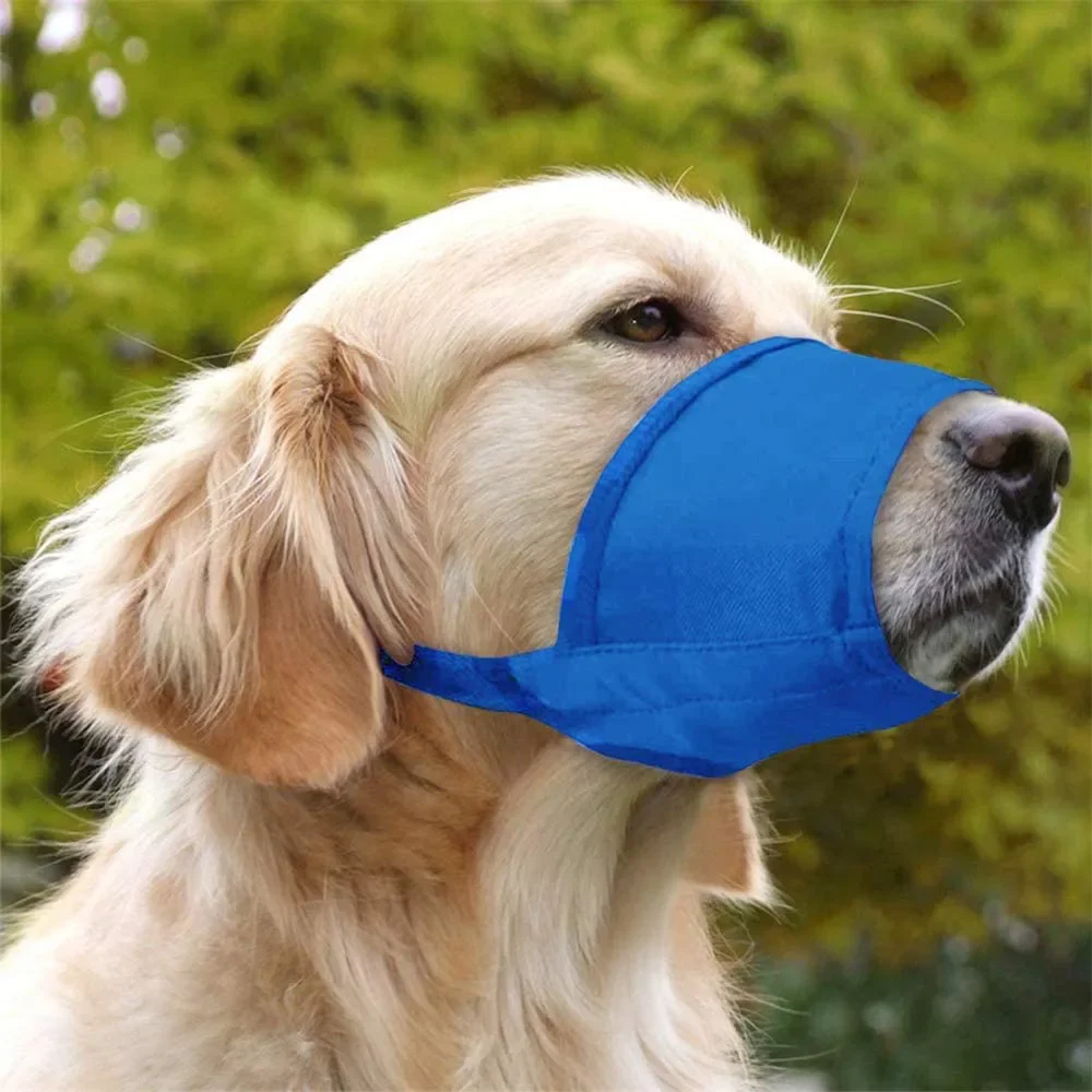 Pet Dog Adjustable Anti Bark Bite Mouth Muzzle Grooming Anti Stop Chewing Muzzle for Small Medium Dogs Accessories Pet Products