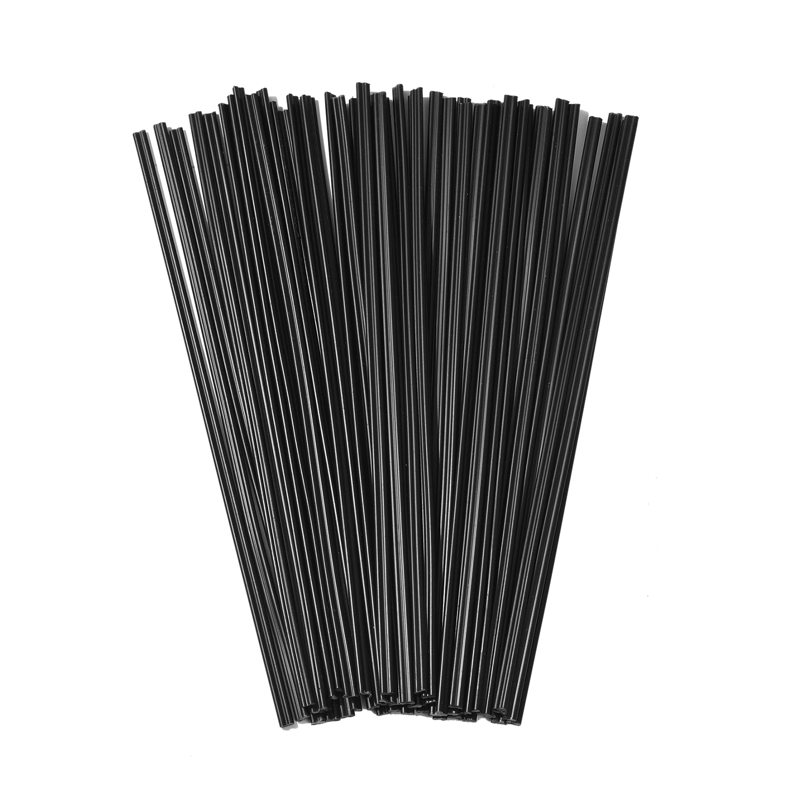Welding Rod PP Plastic Welding Rods Low Density Polypropylene Flat Rods Car Bumper Plastic Pipe Car Baffles Repair 50 PCS