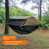 Camping Hammock Bottom Mosquito Cover Outdoor Hammock Quick Opening Detachable Mosquito Net 5