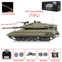 Heng Long Remote Control Tank 1/16 TK7.0 IDF Merkava MK IV Professional Edition FPV Tanks RC Vehicle Outdoor Toys Model 2