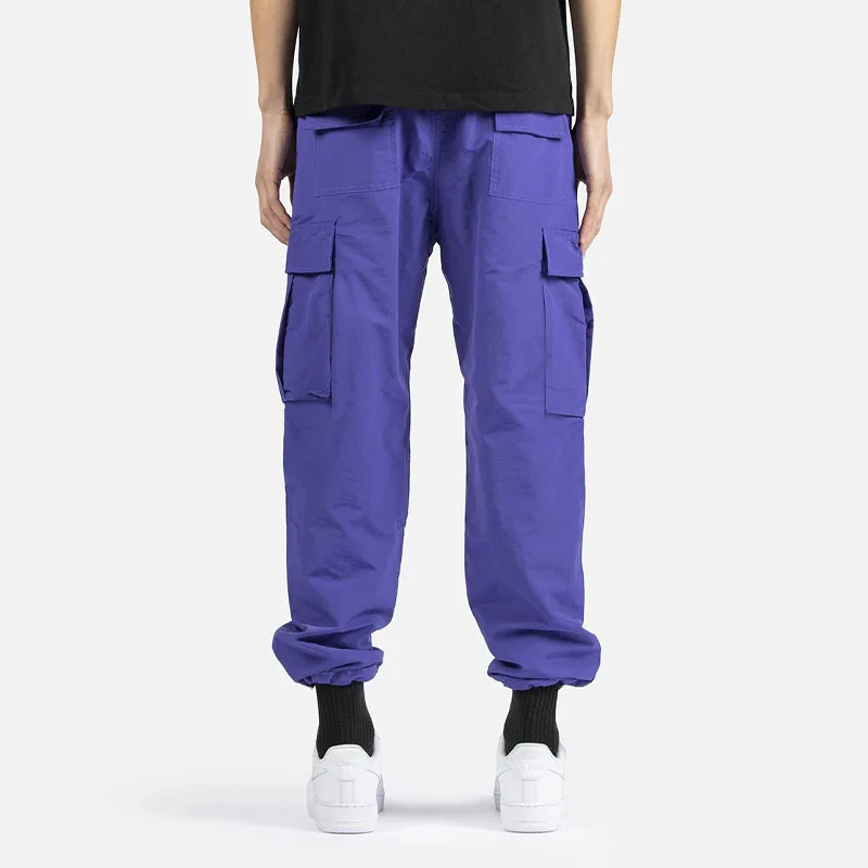 Multi-Pocket Casual Pants Men Military Tactical Joggers Cargo Pants Men's Outdoor Sweatpants Male Harajuku Hip Hop Streetwear drop crotch harem pants