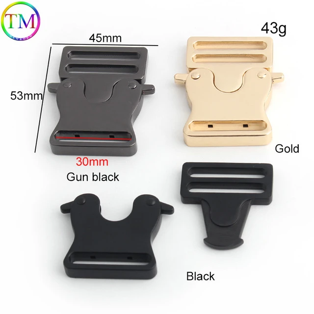 5-30 Pieces Wide Contoured Side Release Buckles Quick Release