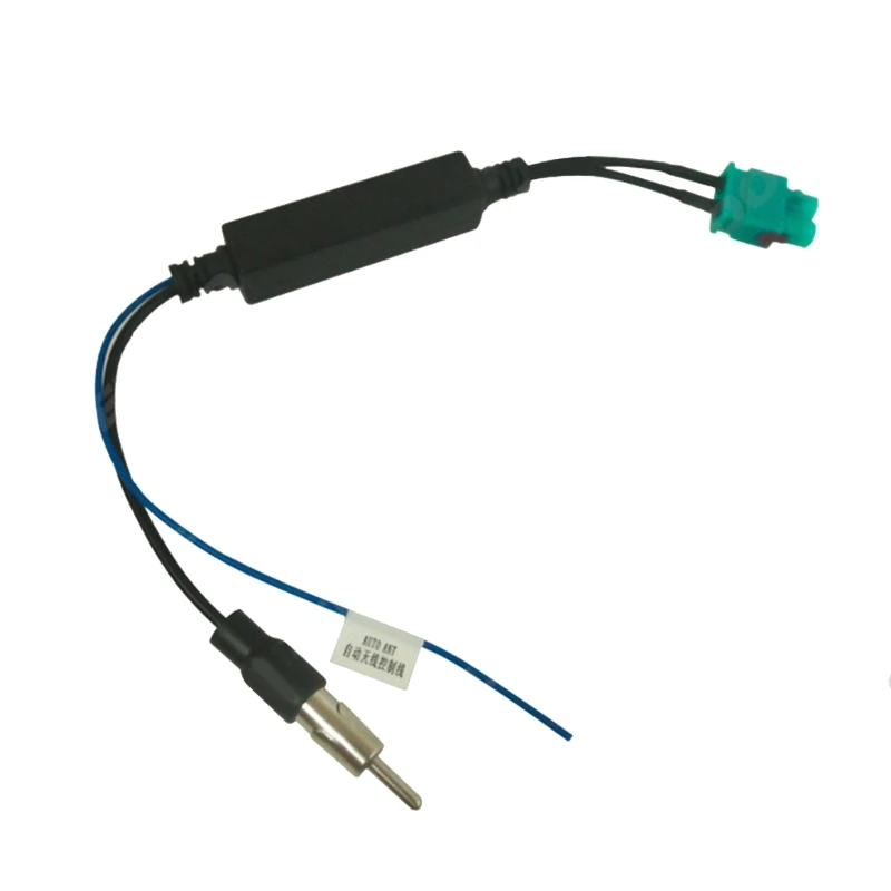 Double Fakra Car Radio Antenna Adapter Fakra Plug Vehicle Aerial Stereos FM Navigation Connector Cable F19A