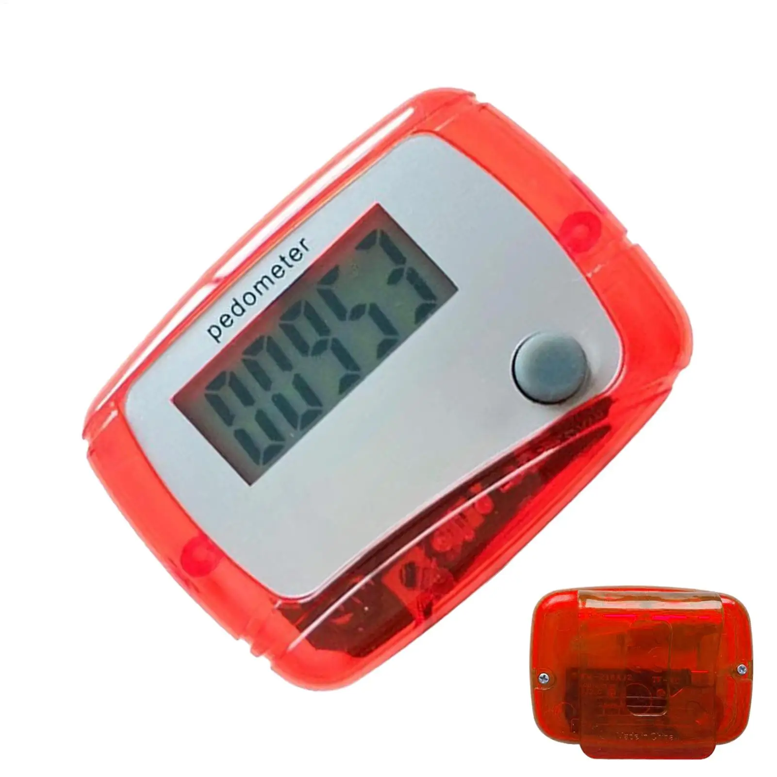 Walking Pedometer Electronic Pedometer Multi-Function Walking Step Counter Mile Kilometer Calorie Calculation for Outdoor Sports