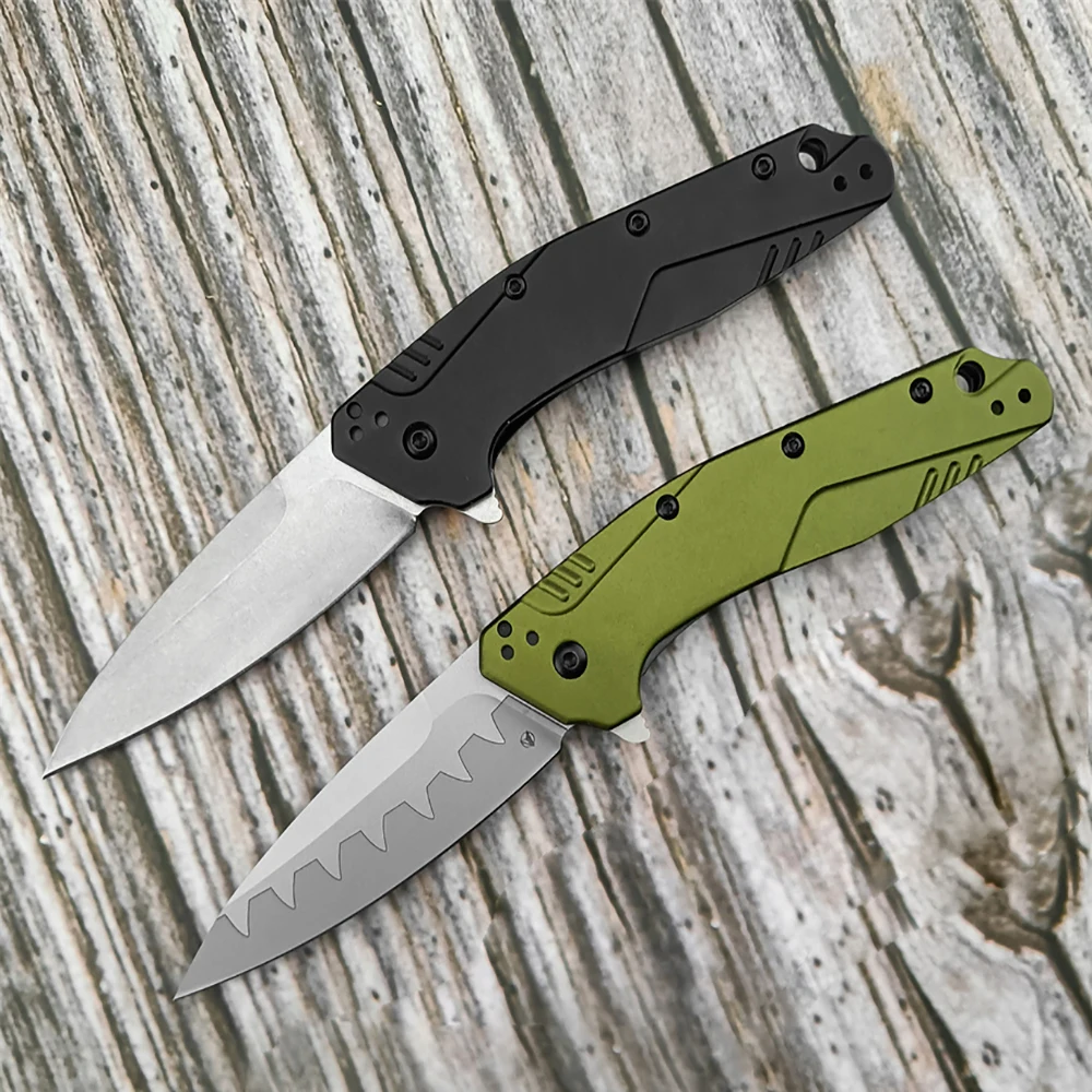 

KS 1812OLCB Dividend Assisted Flipper Knife D2 Blade Aluminum Alloy Handle Knife EDC Hunting Outdoor Camping Survival Tool