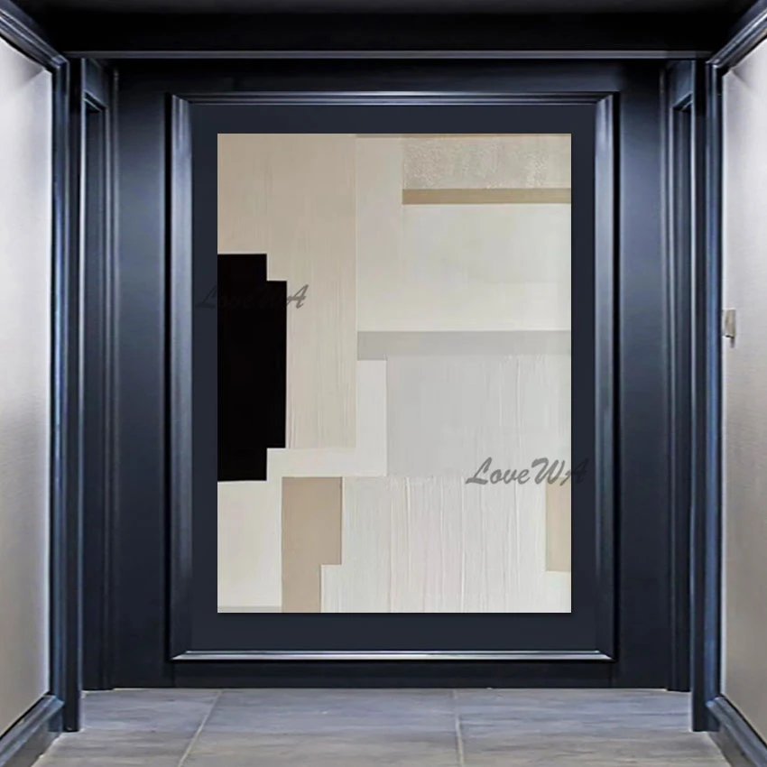

Black Artwork Handmade Oil Paintings Abstract Art Canvas Decoration Wholesale Of 3d Pictures Frameless Wall Poster As A Gift