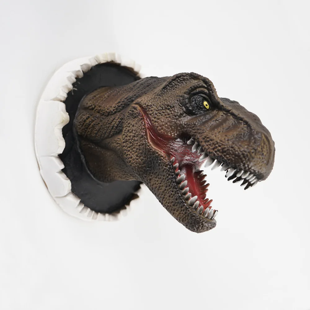 

Tyrannosaurus Rex Latex Wall Pendant Funny Personality Living Room Bedroom Atmosphere Theme Dress Up Accessories Photo Props