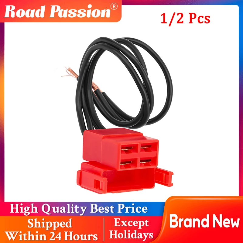 4-Way Starter Solenoid Relay Plug Connector Wiring Harness For Honda ...