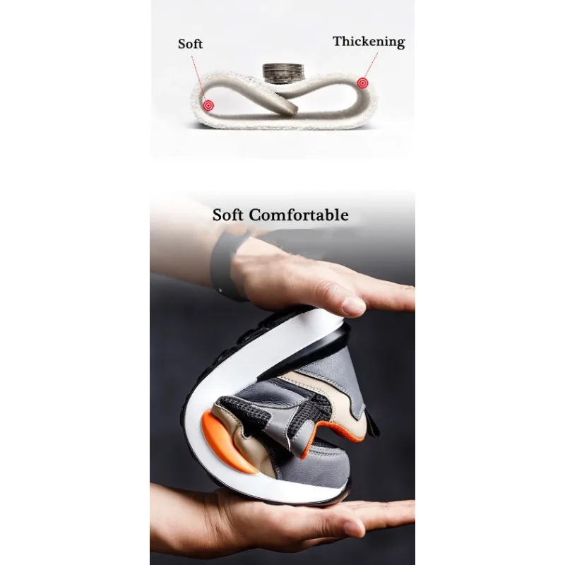 Scarpe Antinfortunistiche Unisex Leggere – Impermeabili, Anti-Smash E Anti-Puntura, Con Pulsante Regolabile, Per Lavoro E Magazzino